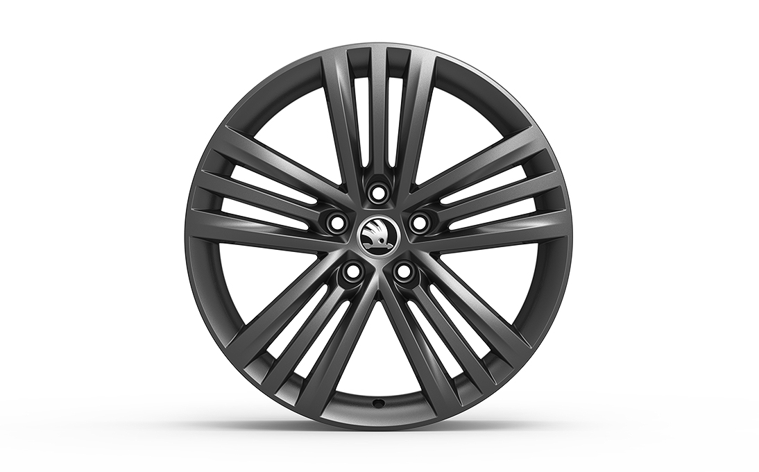 Kolo z lehké slitiny TRINITY 18" pro SUPERB II, OCTAVIA III SCOUT